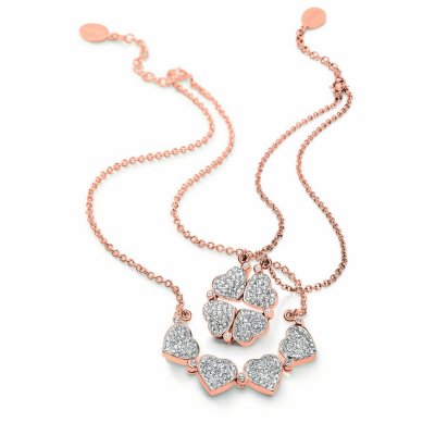 Damhalsband Folli Follie 3N0T013RC (45 cm)