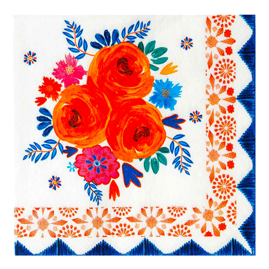 Servetter Boho Floral - 20-pack