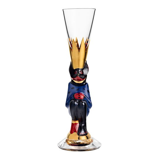 Nobel sparkling devil champagneglas blå 4 cl