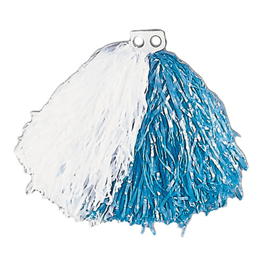 Pom-Pom Vit/Blå - 1-pack