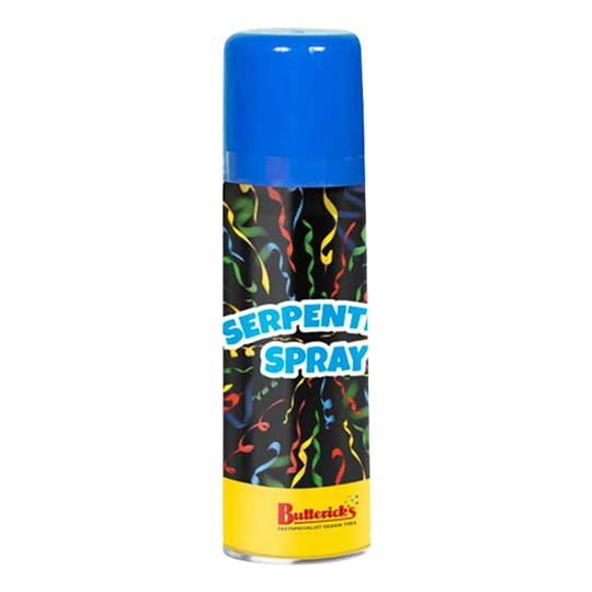 Serpentinspray - Blå