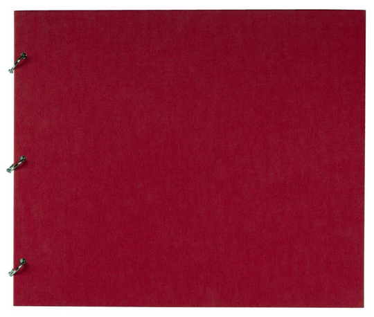 Fotoalbum columbus rosenröd 325x275 mm
