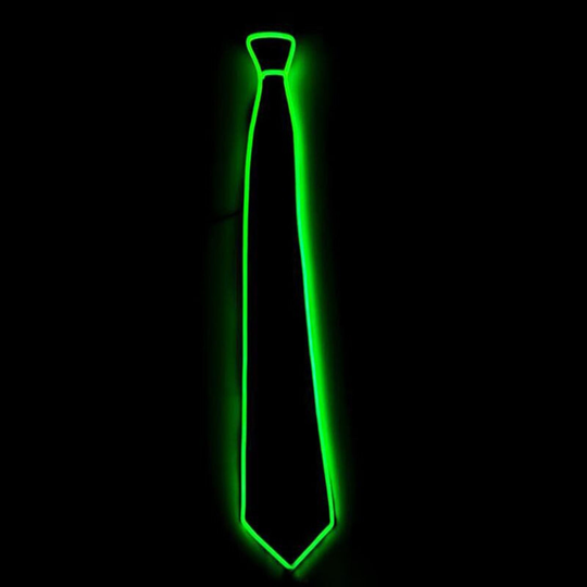 El Wire LED Slips - Grön