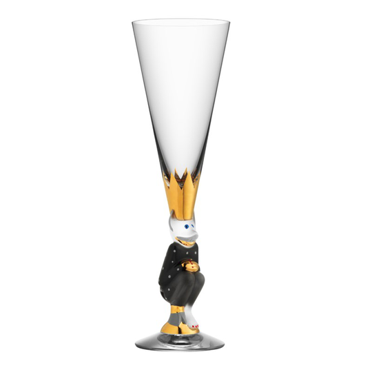 Nobel sparkling devil champagneglas blå 19 cl