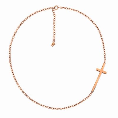 Damhalsband Folli Follie 1N13T004R (49 cm)