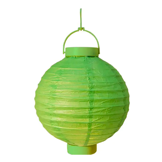 Rislampa LED Grön
