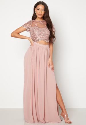 Bubbleroom Occasion Arwen Prom Set Dusty pink 44