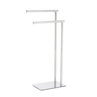 Handdukshängare golvmodell DKD Home Decor Silvrig Rostfritt stål (36.5 x 20 x 77.5 cm)