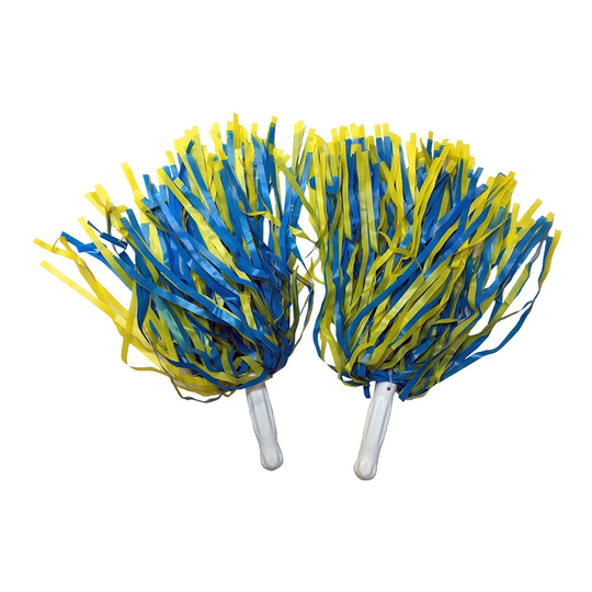 Pom Poms Blå/Gul