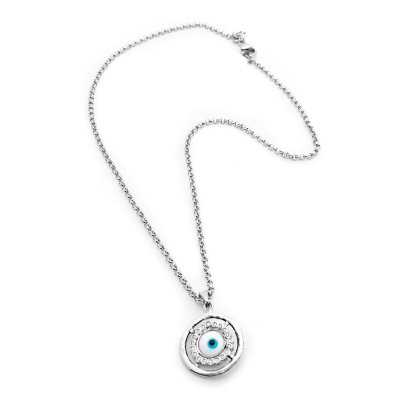 Damhalsband Folli Follie 3N8S040CW (24,5 cm)