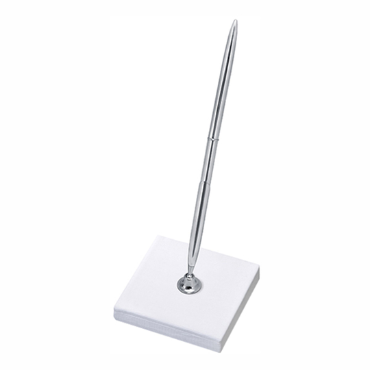 Penna med Hållare Silver