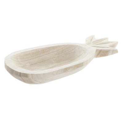 Bordsdekoration DKD Home Decor Brun Paulowniaträ (39 x 16 x 5 cm)