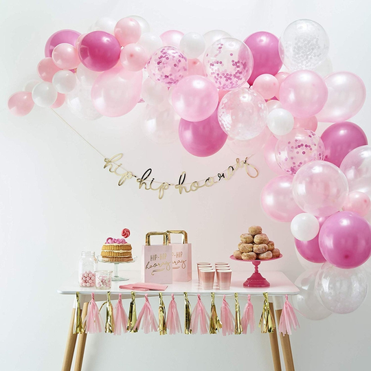 Ballongbåge Rosa