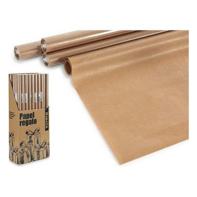 Presentpapper Dekorativ Brun (70 x 200 cm)