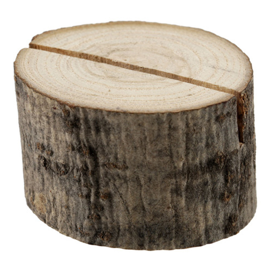 Placeringskortshållare Träbit - 2-pack