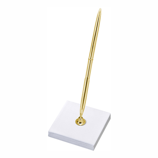 Penna med Hållare Guld