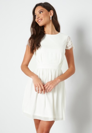 Bubbleroom Occasion Camellia Lace Dress White 46