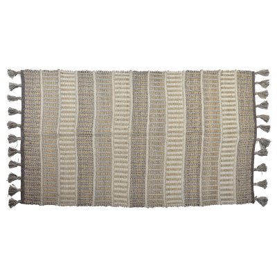 Matta DKD Home Decor Beige Brun Bomull Jute Boho