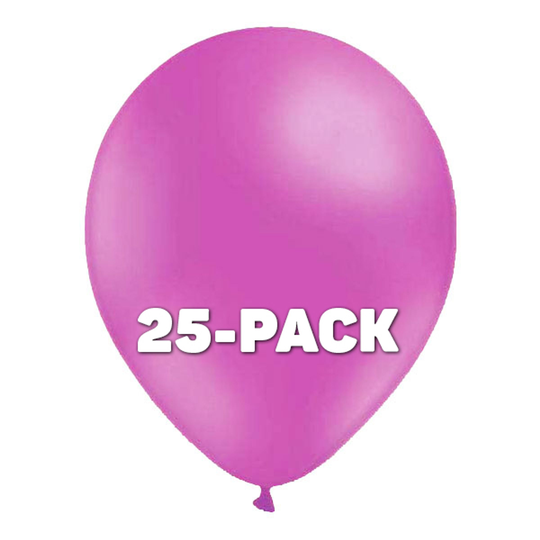 Ballonger Ljuslila - 25-pack