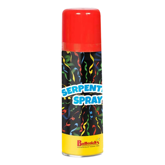 Serpentinspray - Röd