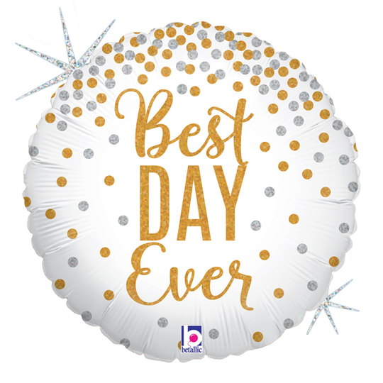 Folieballong - Best Day Ever