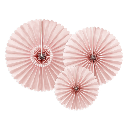 Pin wheels - 3-pack - Dusty rose