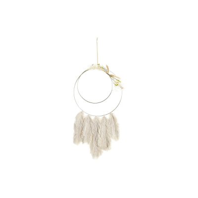 Hängdekoration DKD Home Decor Metall Fibrer Boho (30 x 2,5 x 75 cm)