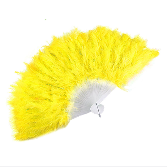 Fluffig Solfjäder - Gul