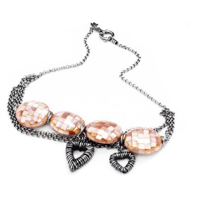 Damhalsband Folli Follie 4N0T050KP (18 cm)