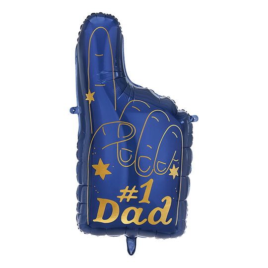 Folieballong Dad Nr 1