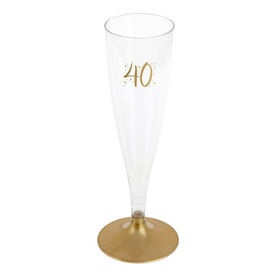 Champagneglas med Siffra - Siffra 40