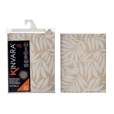 Bordsduk Beige Vit Jacquard (140 x 180 cm)