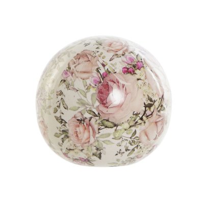 Dekorationsboll DKD Home Decor Virágok Edények (12 x 12 x 12 cm)