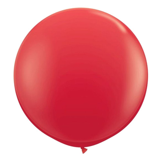 Jätteballong Röd
