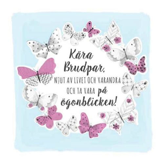 Bröllopskort Kära Brudpar