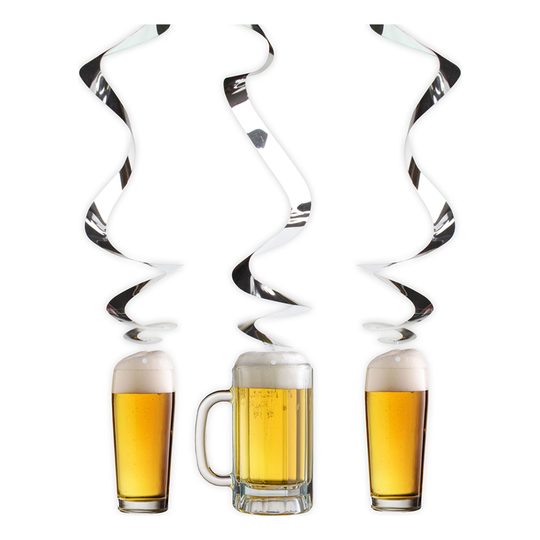 Spiraldekoration Hängande Ölglas