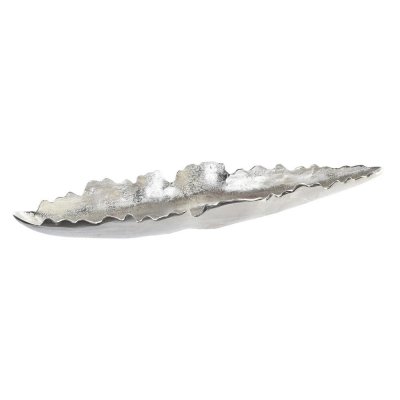 Bordsdekoration DKD Home Decor Silvrig Aluminium Orientalisk (78 x 18 x 8 cm)