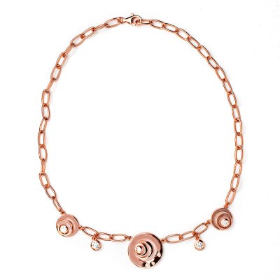 Damhalsband Folli Follie 3N9S059RC (23 cm)