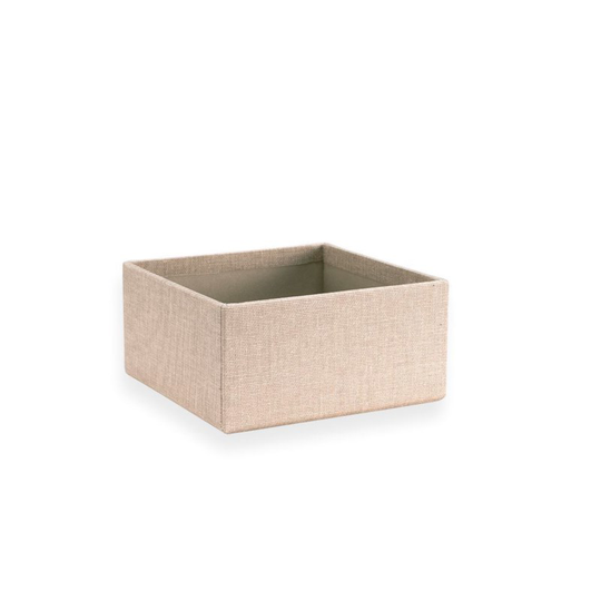 Ask, öppen sand 120x120x60 mm