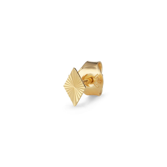 Örhänge rhombe stud gold