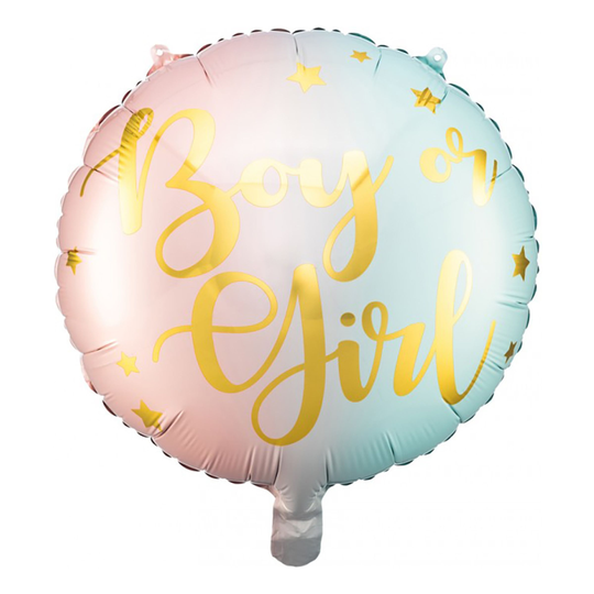 Folieballonger Boy or Girl - 35 cm