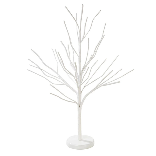 Dekorationsträd - 40 cm - Vitt