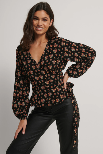 NA-KD Boho Omlottblus - Multicolor