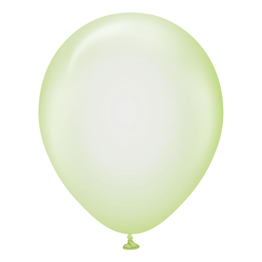 Latexballonger Professional Gröna Pure Crystal - 100-pack