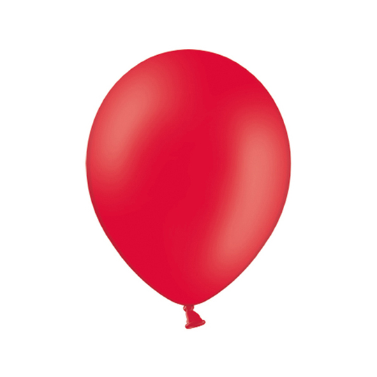 Ballonger - Pastel - Röd
