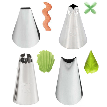Wilton tyllset - 4-pack - #44, #83, #105, #353