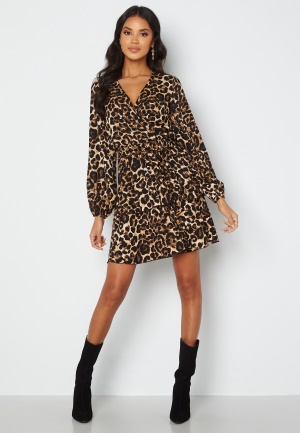 Bubbleroom Care Malva Dress Leopard 36