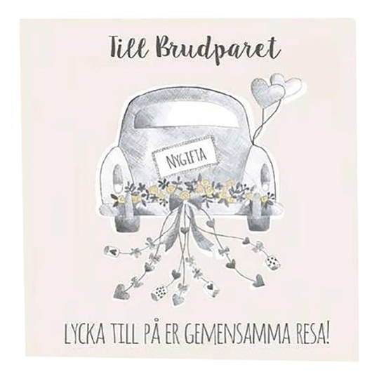 Bröllopskort Till Brudparet