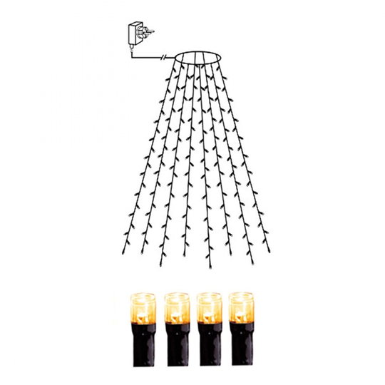 Julgransslinga LED Varmvit