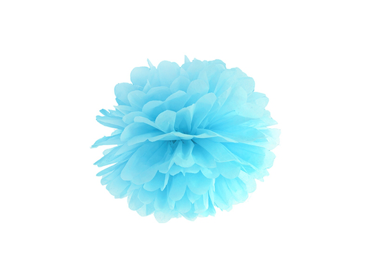 Pom Pom - Ljusblå (Storlek: 35 cm)